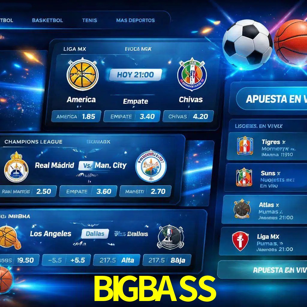 Mercados de apuestas deportivas BIGBASS para jugadores en México